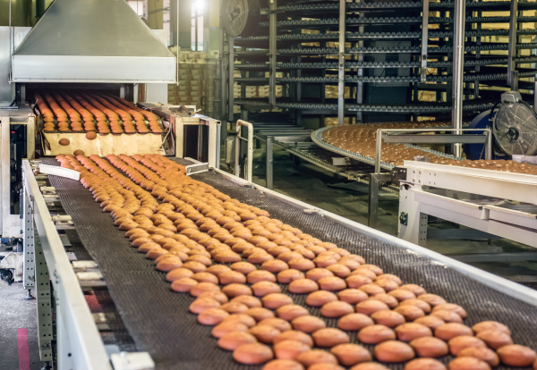 Cooling Conveyors in Baking Industry